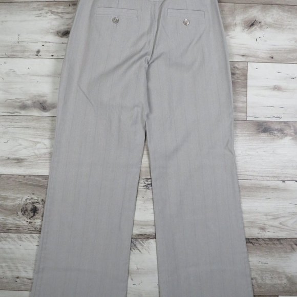 The Limited* Women's Flat Front Boot Cut Dress Pants~ Size 2 (Light Gray)‎ - Picture 10 of 10